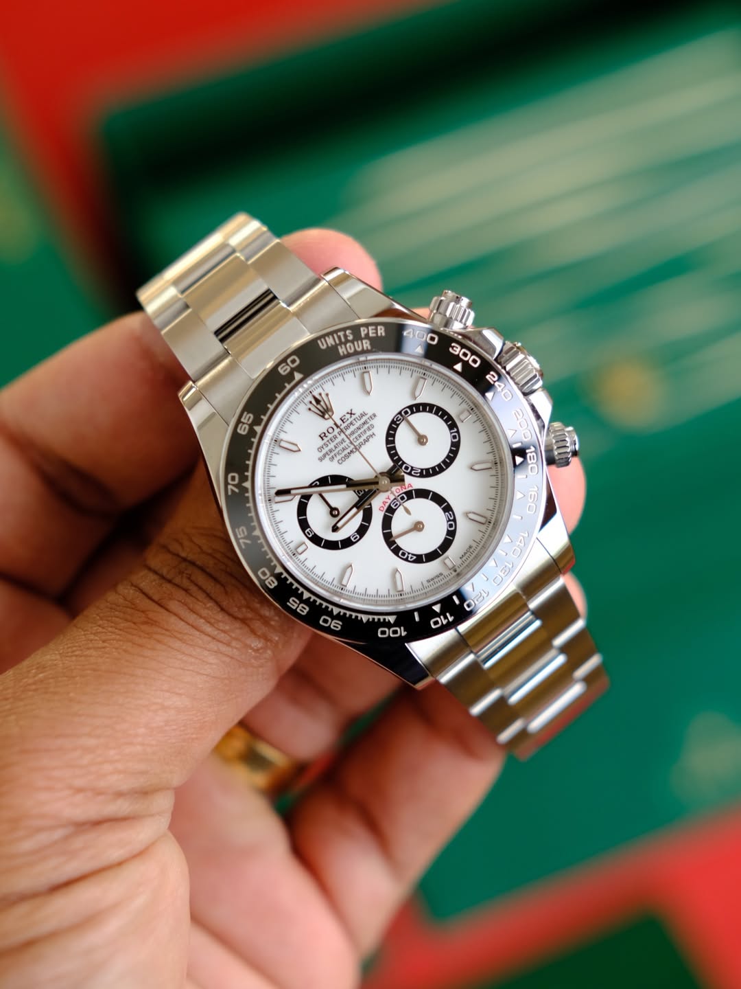 ROLEX DAYTONA - PANDA  | ACOMPANHA CAIXA E DOCUMENTOS REPLICA ROLEX | ULTIMAS UNIDADES