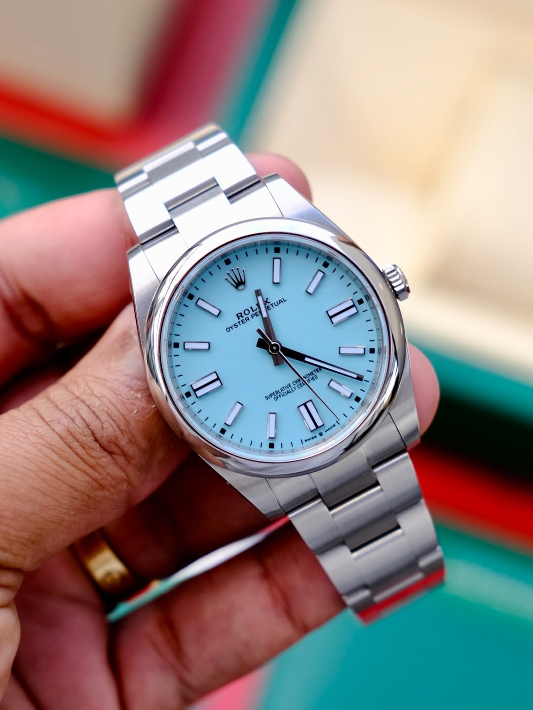ROLEX OYSTER PERPETUAL TIFFANY
