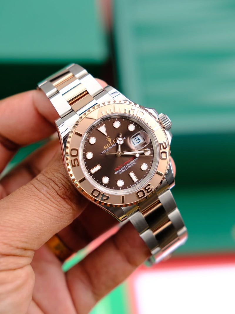 ROLEX YACHT MASTER TWO TONE