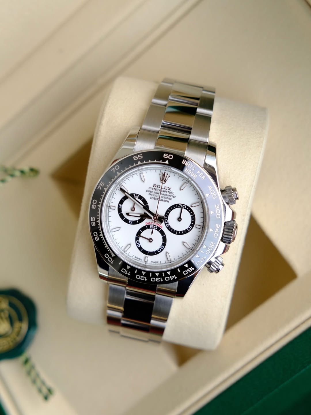 ROLEX DAYTONA - PANDA  | ACOMPANHA CAIXA E DOCUMENTOS REPLICA ROLEX | ULTIMAS UNIDADES