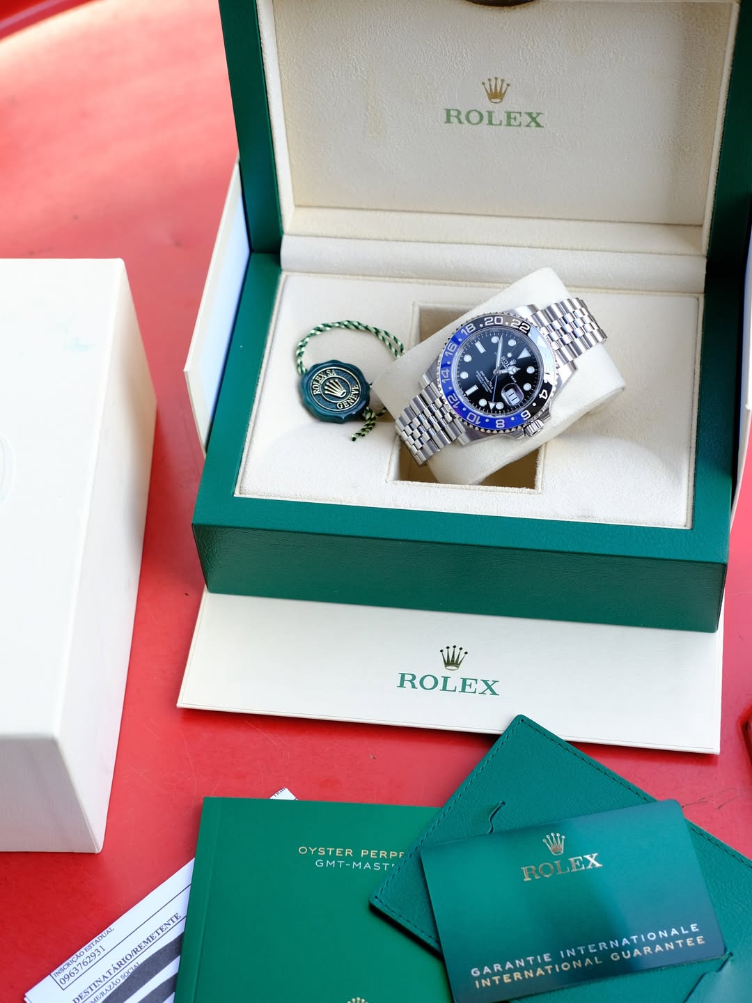 ROLEX GMT MASTER II BATMAN | ACOMPANHA CAIXA E DOCUMENTOS REPLICA ROLEX | ULTIMAS UNIDADES