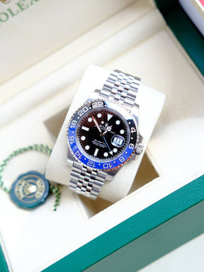 ROLEX GMT MASTER II BATMAN | ACOMPANHA CAIXA E DOCUMENTOS REPLICA ROLEX | ULTIMAS UNIDADES